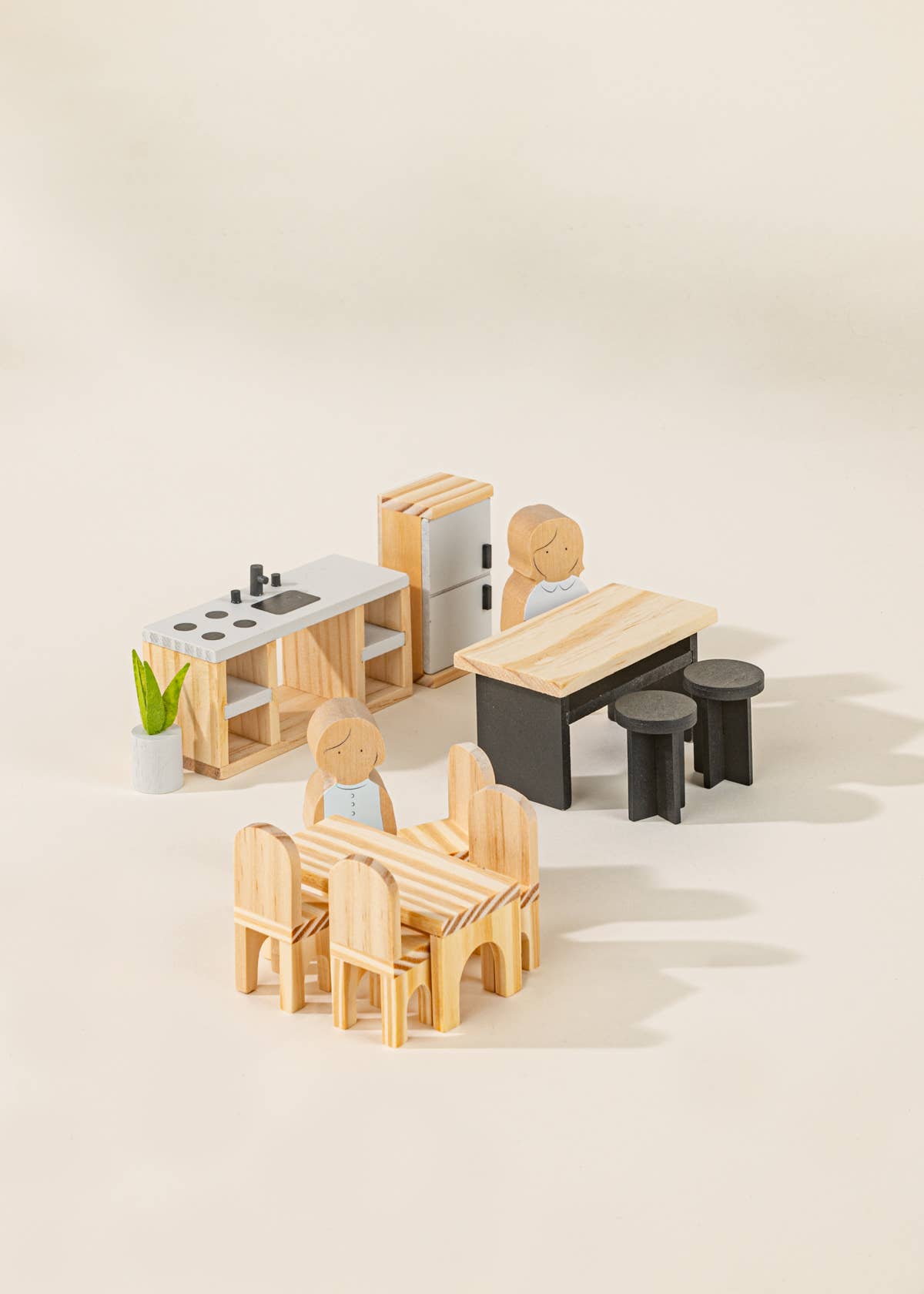 Wooden Doll House Kitchen Furniture Coco Village