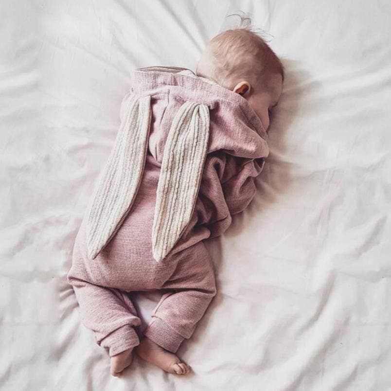 Annie & Charles® baby bunny jumpsuit Annie & Charles