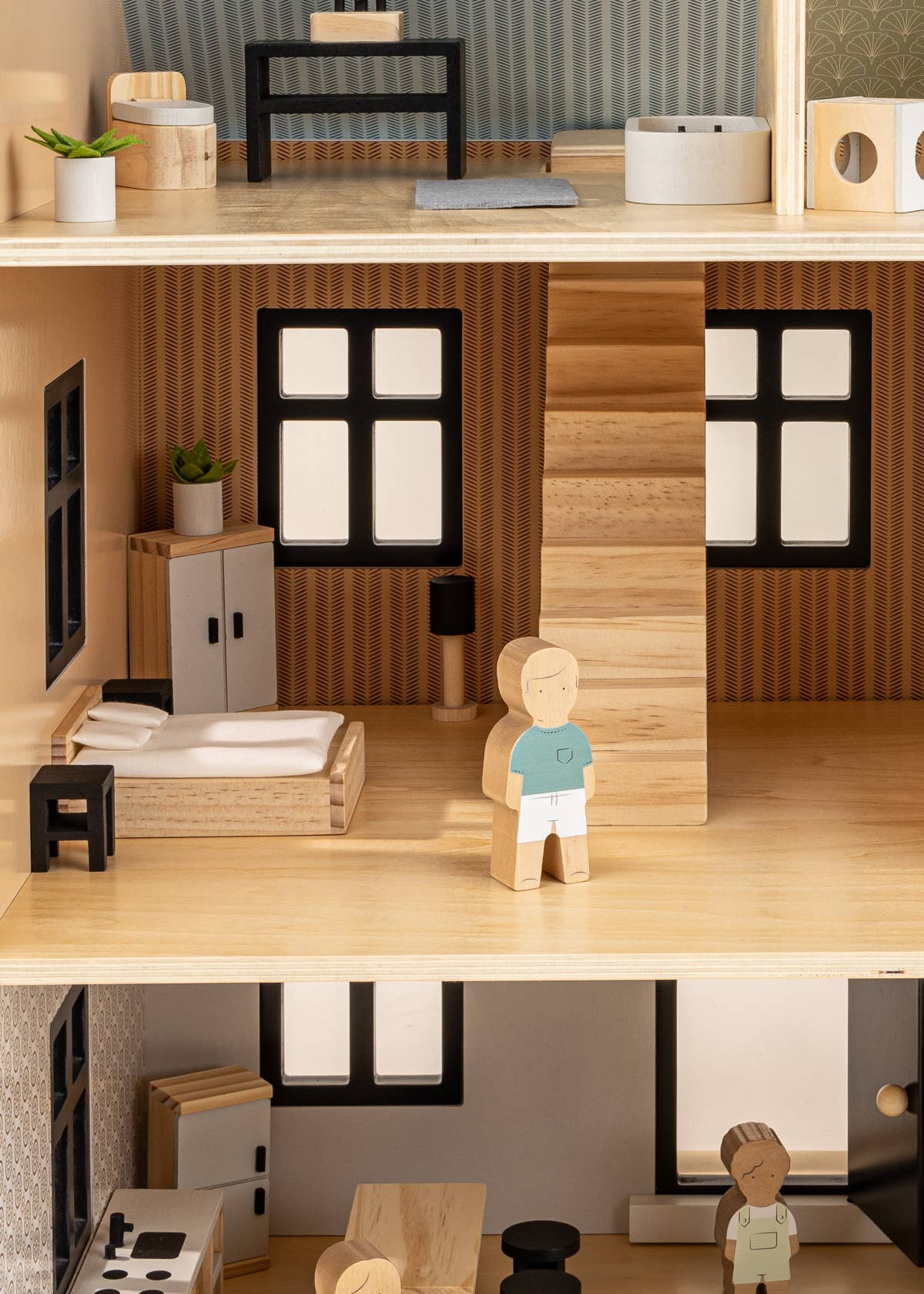 Wooden Doll House Master Bedroom Furniture Coco Village