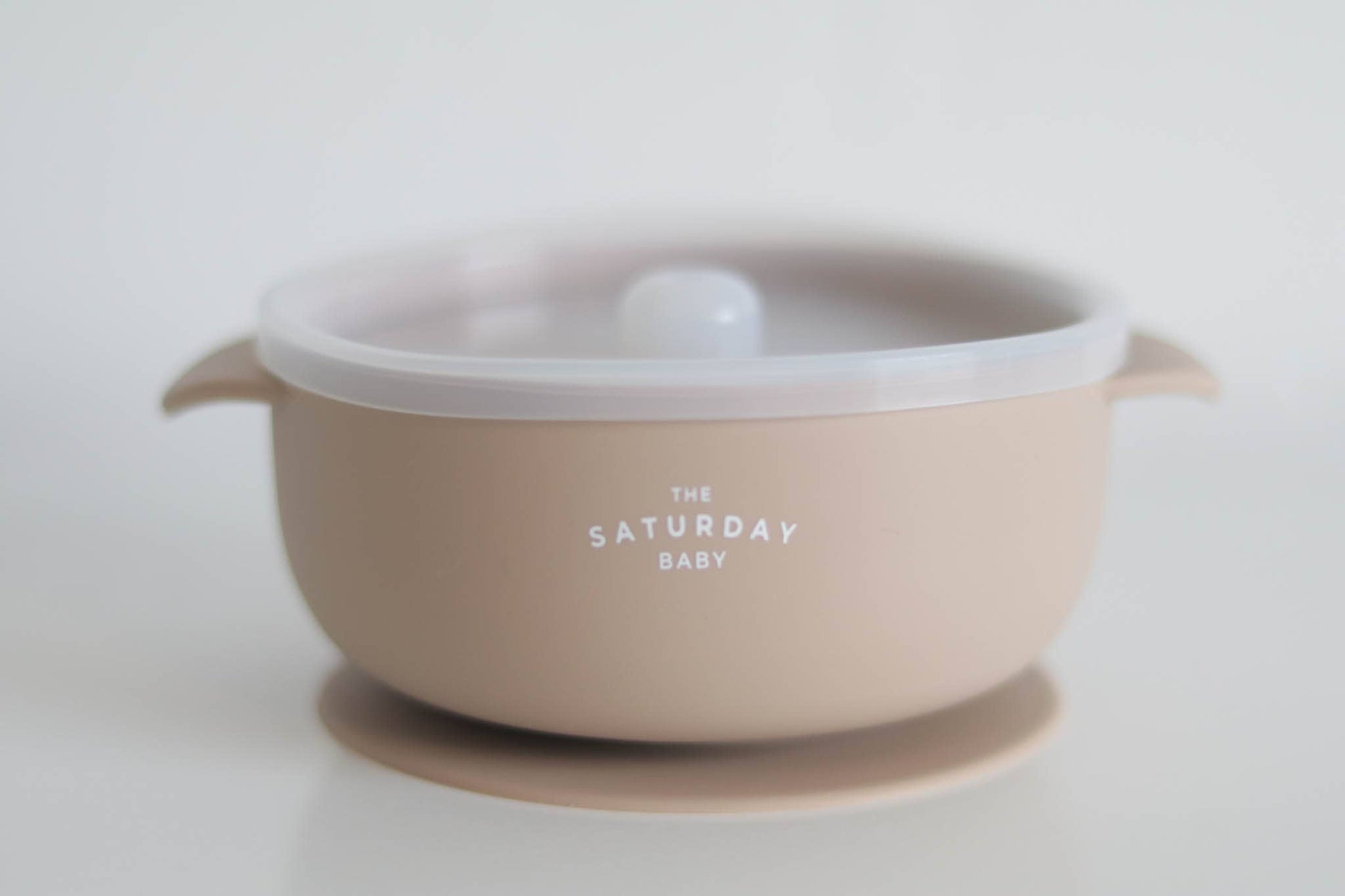 Suction Bowl With Lid The Saturday Baby