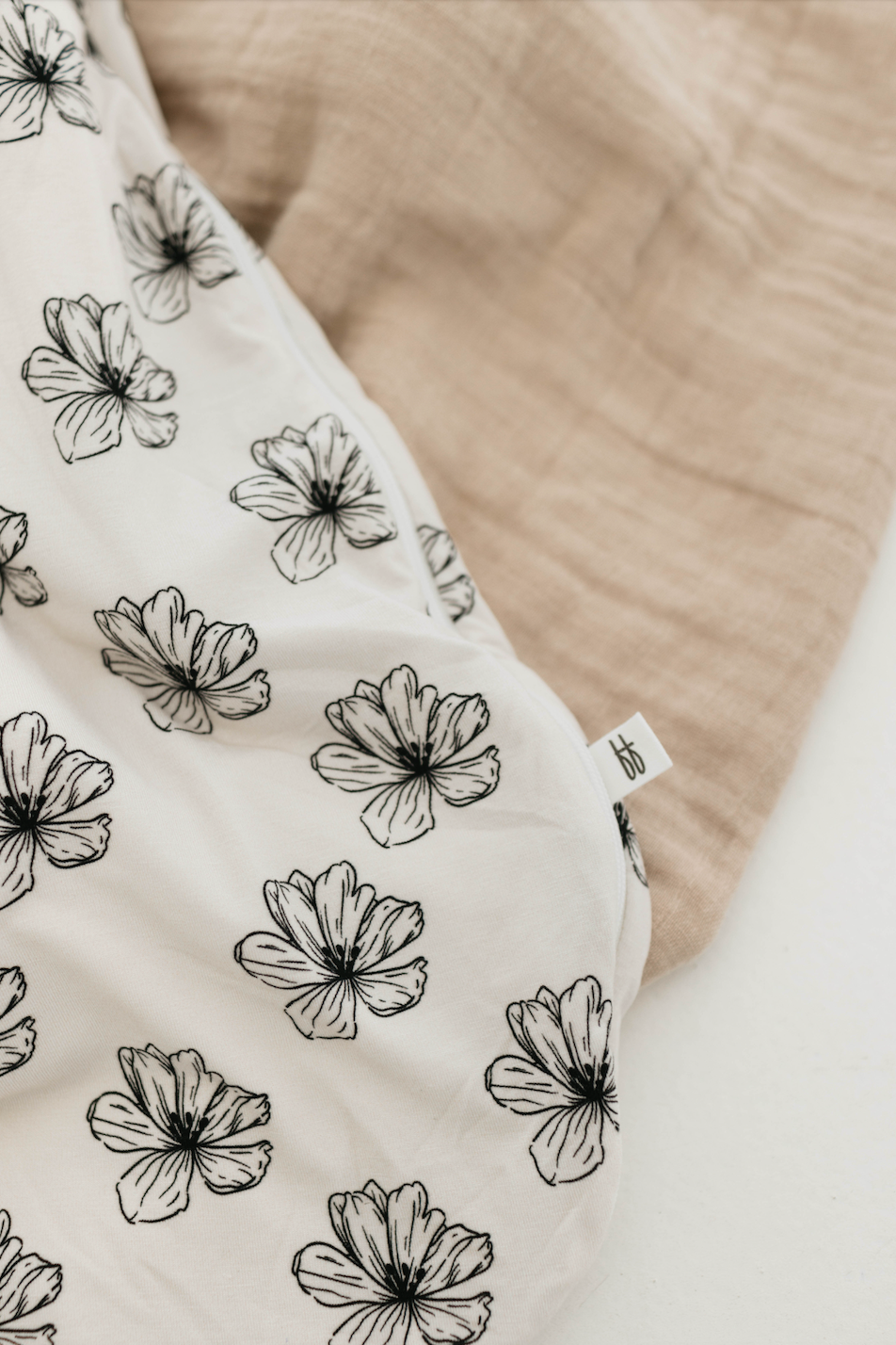 Desert Bloom | Bamboo Sleep Sack Forever French Baby 0-6 Months 0.5 TOG