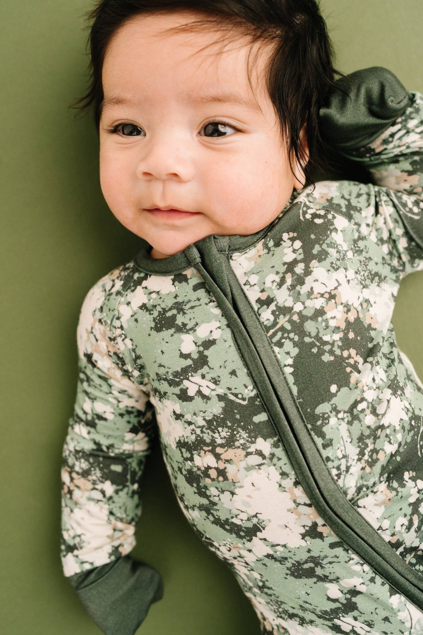 Forest Camo Bamboo Sleeper Little One Shop