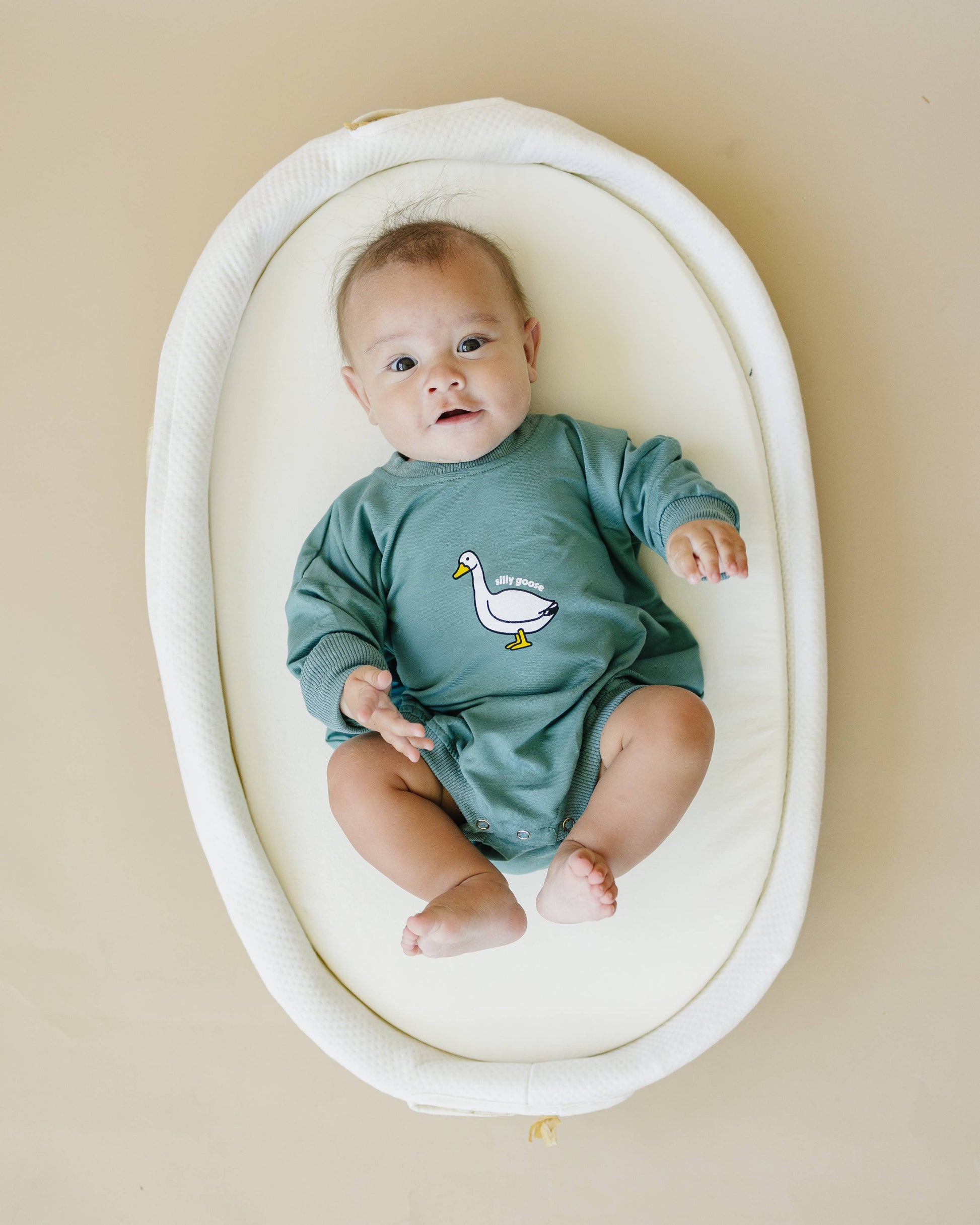 Silly Goose Bamboo Baby Romper Little Joy Co.