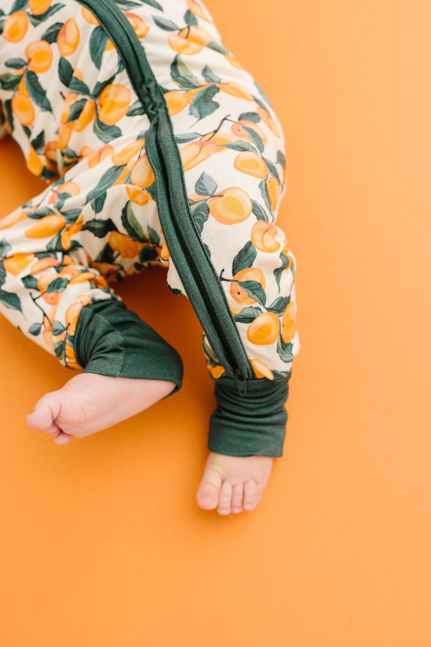 Peach Harvest Bamboo Sleeper Little One Shop