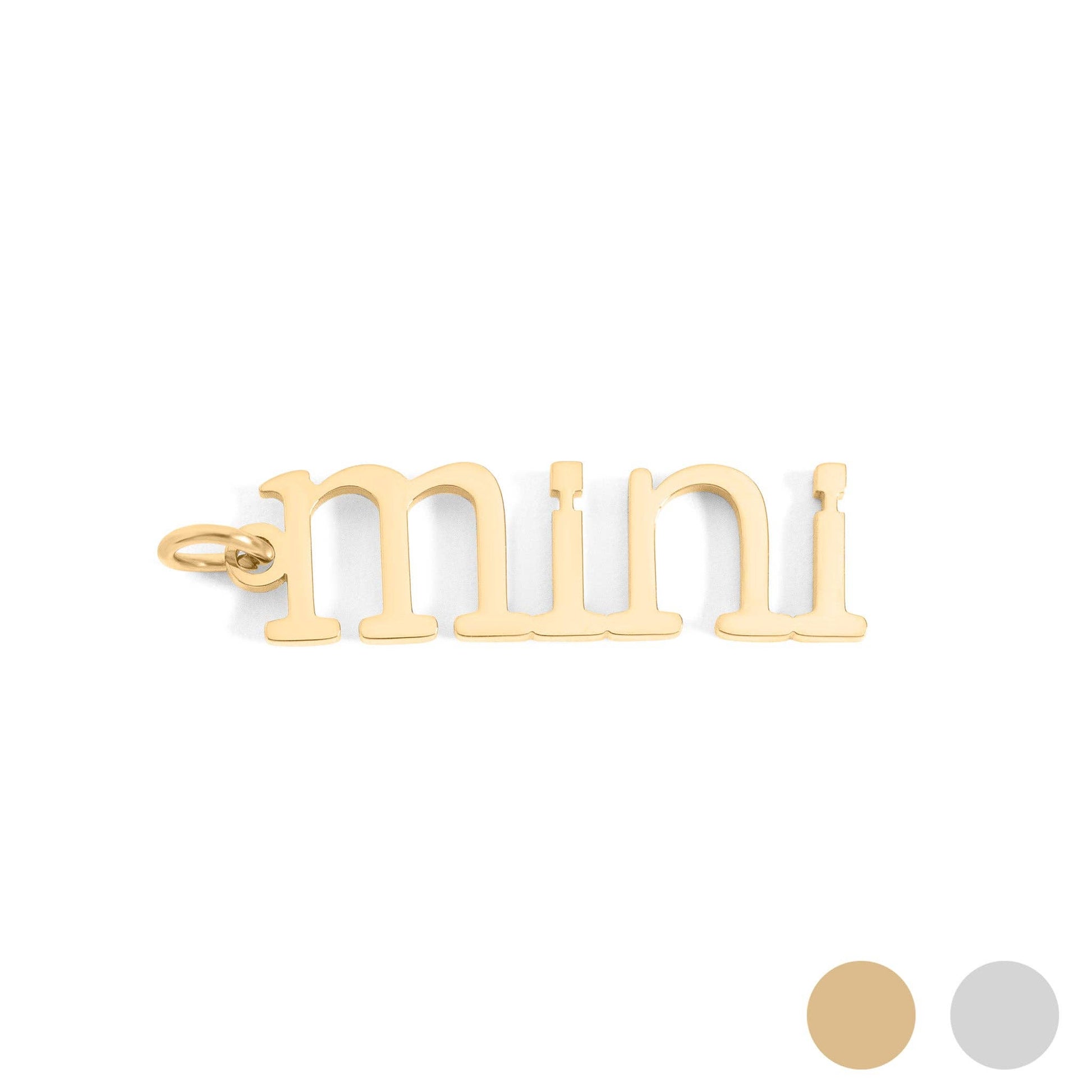 18K Gold PVD Stainless Steel Mini Charm WJW