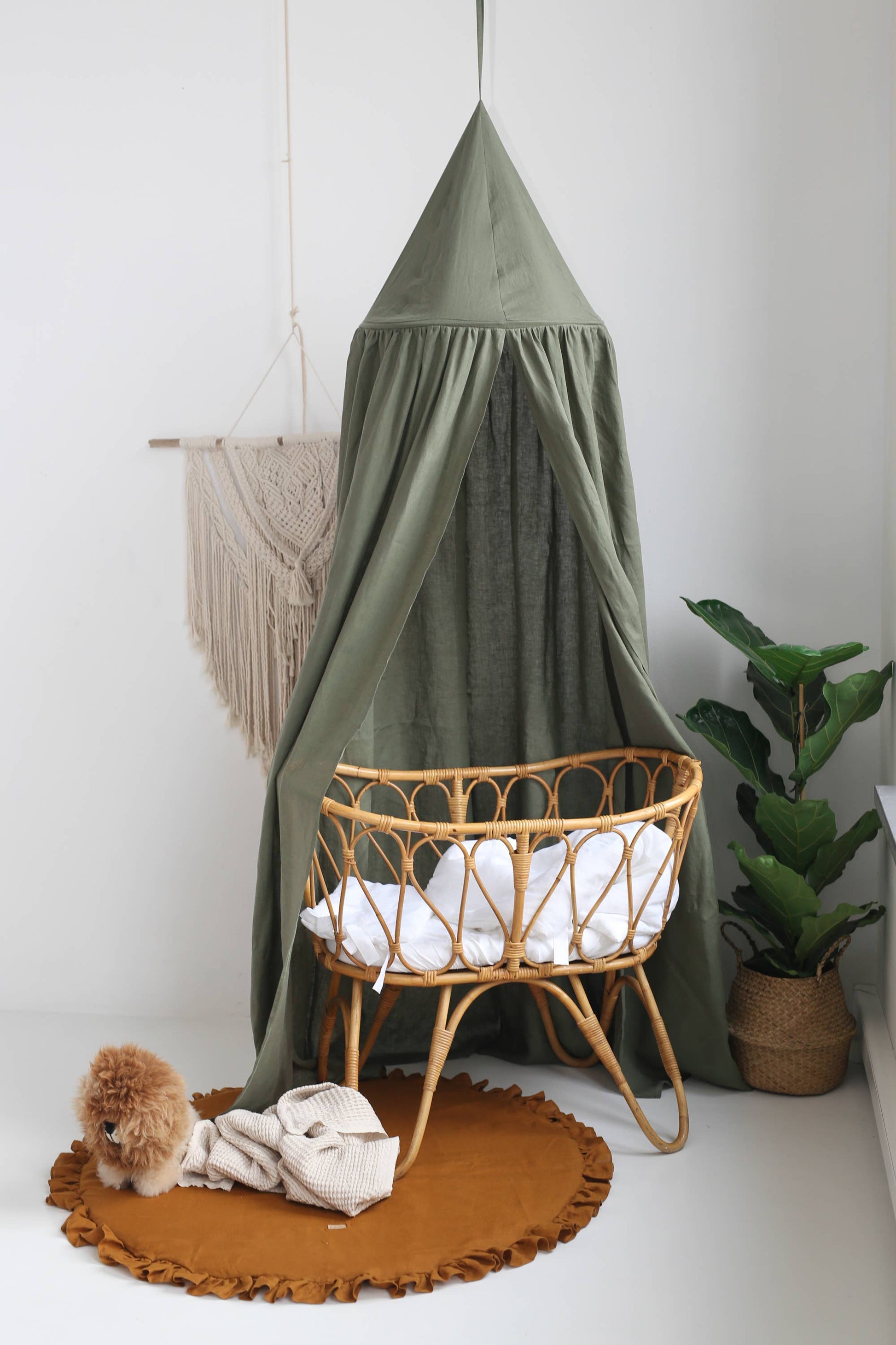 Babyly - Bed Canopy - Linen - (2 Colors) BABYLY