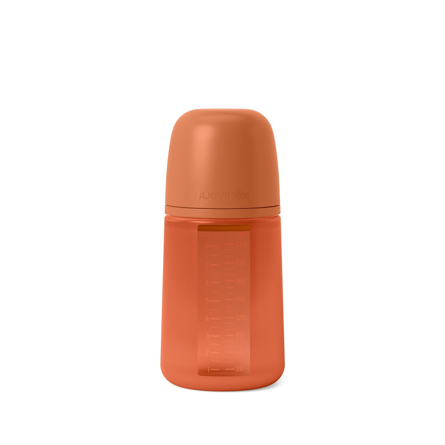 Suavinex Color Essence SX PRO™ 8oz Bottle, Med Flow- Orange BEABA & Childhome