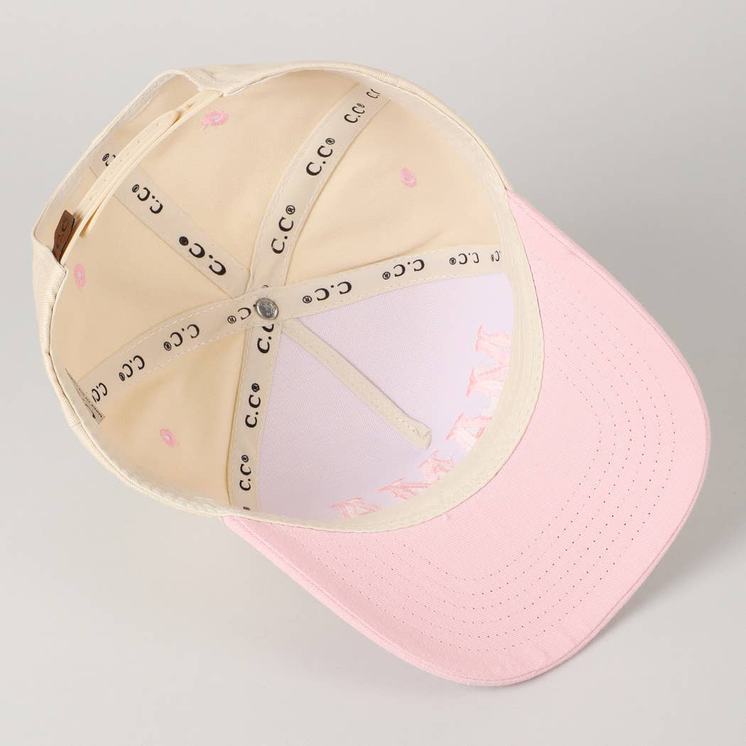 MAMA Typographic Design Embroidery Baseball Cap