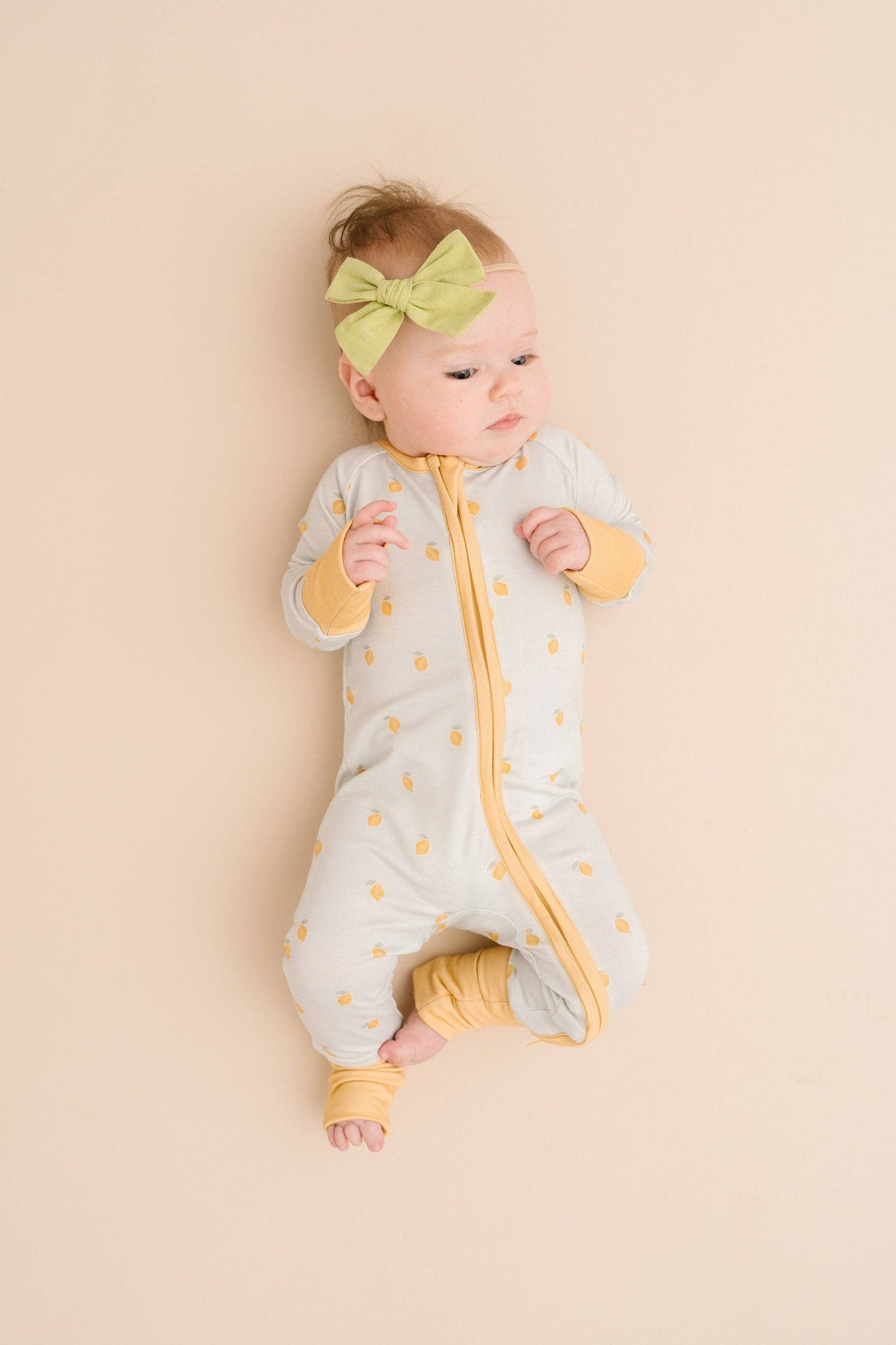 Lemon Delight Bamboo Sleeper Little One Shop