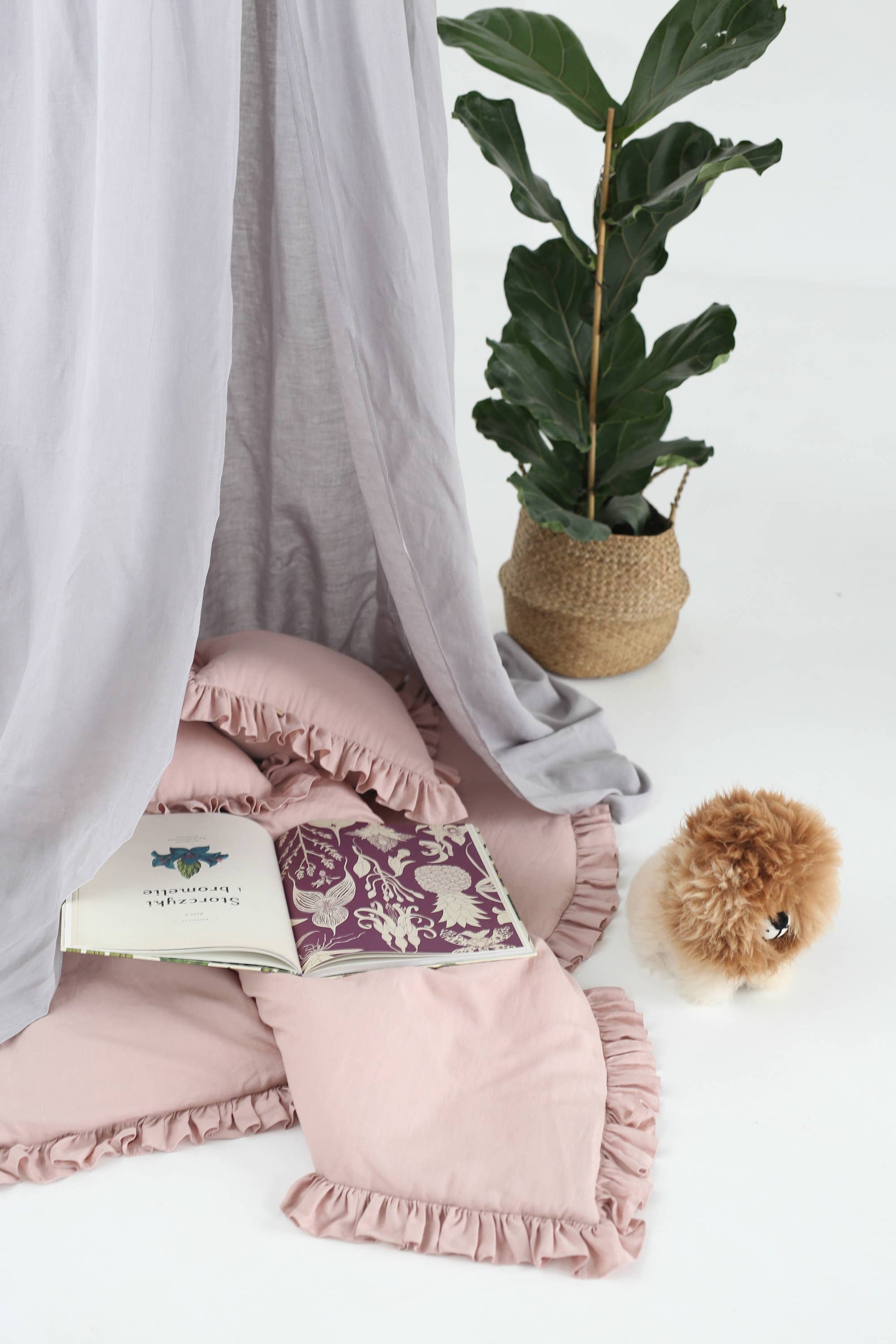 Babyly - Bed Canopy - Linen - (2 Colors) BABYLY