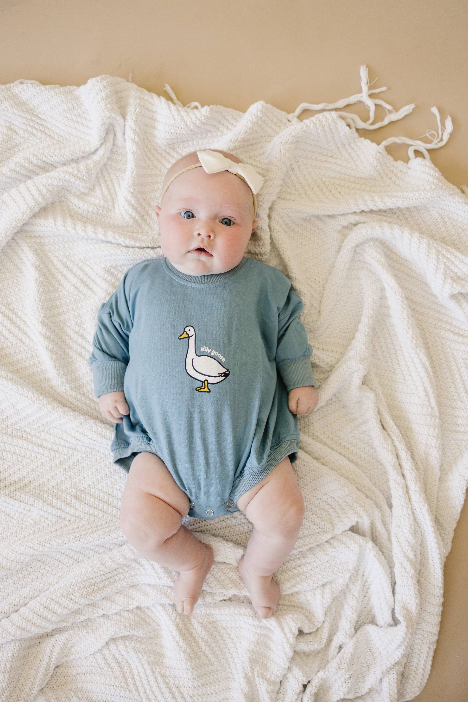 Silly Goose Bamboo Baby Romper Little Joy Co.