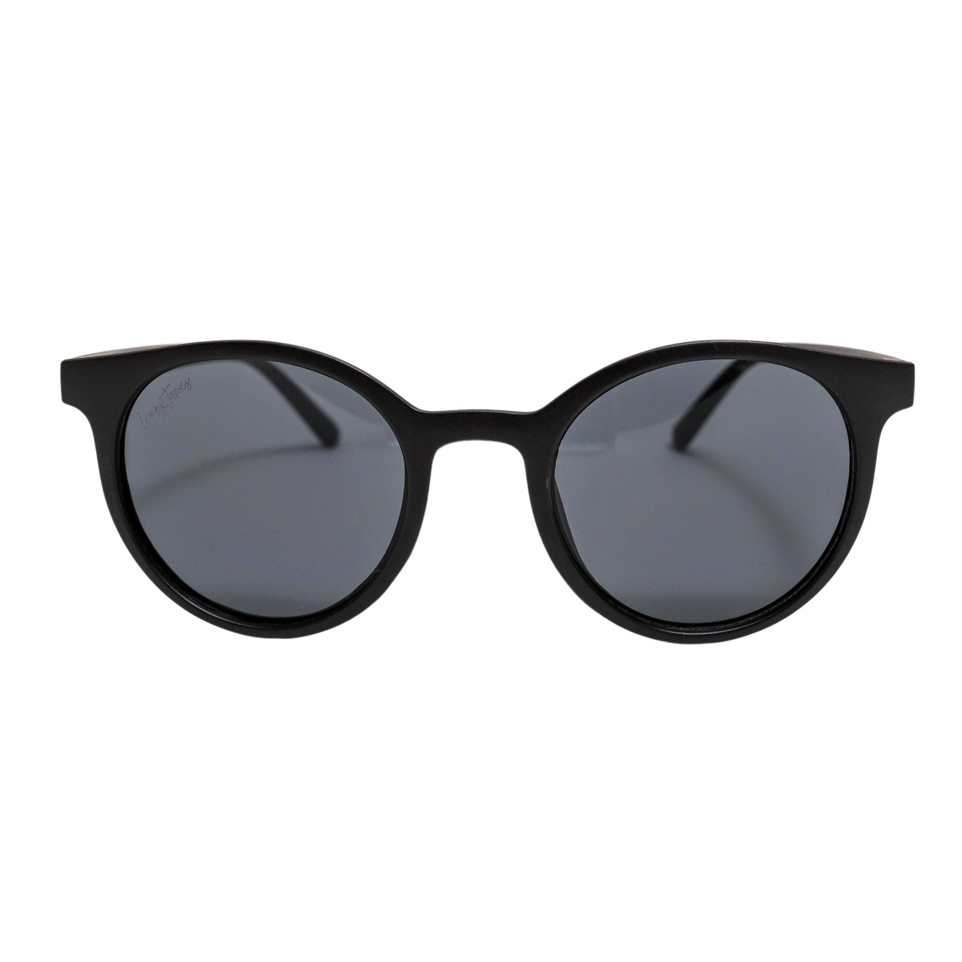 SIGNATURE SUNGLASSES - MATTE BLACK LENOX JAMES