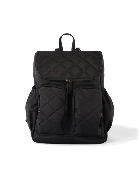 Signature Nappy Backpack - Black Diamond Quit OiOi