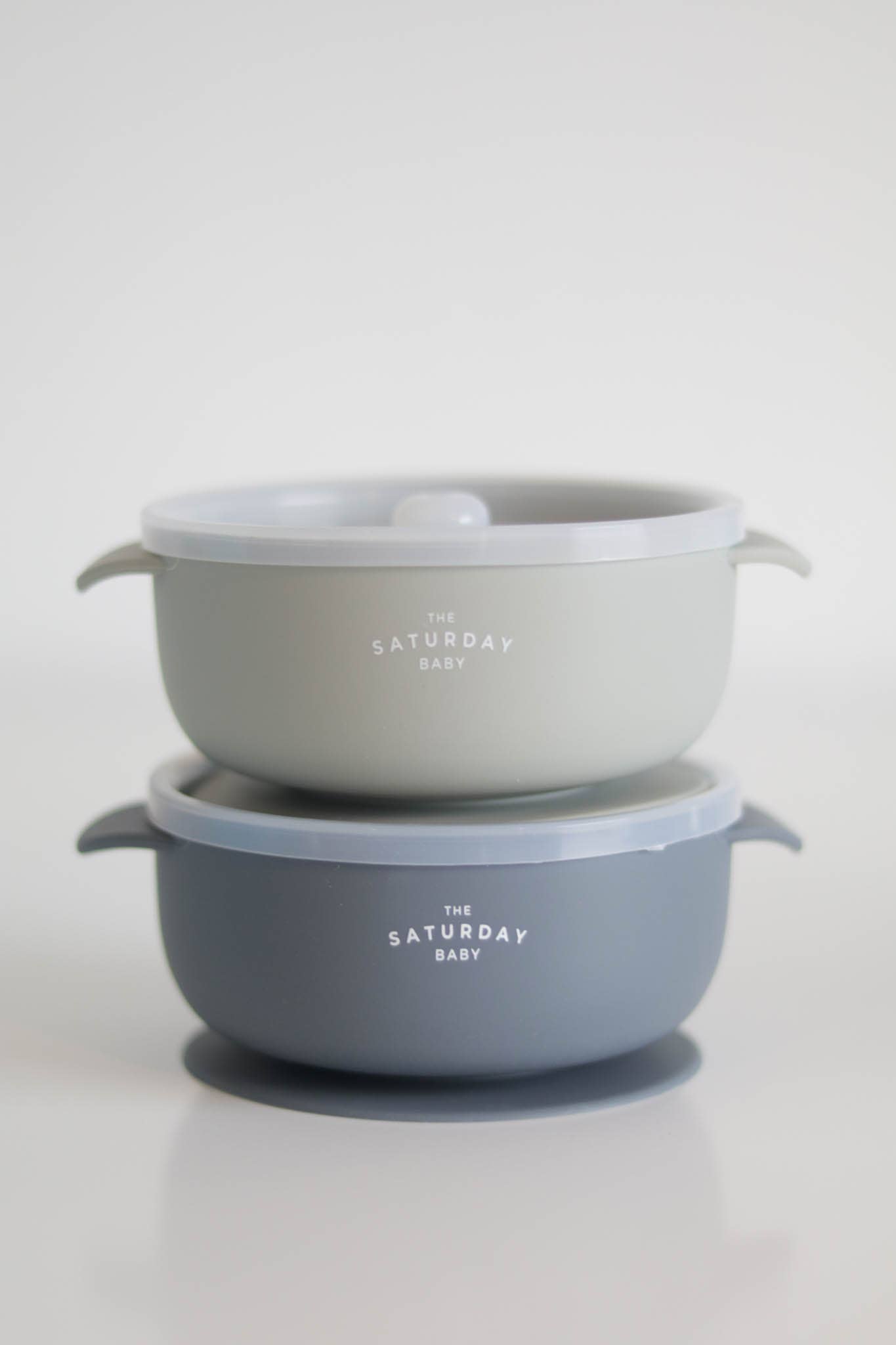 Suction Bowl With Lid The Saturday Baby