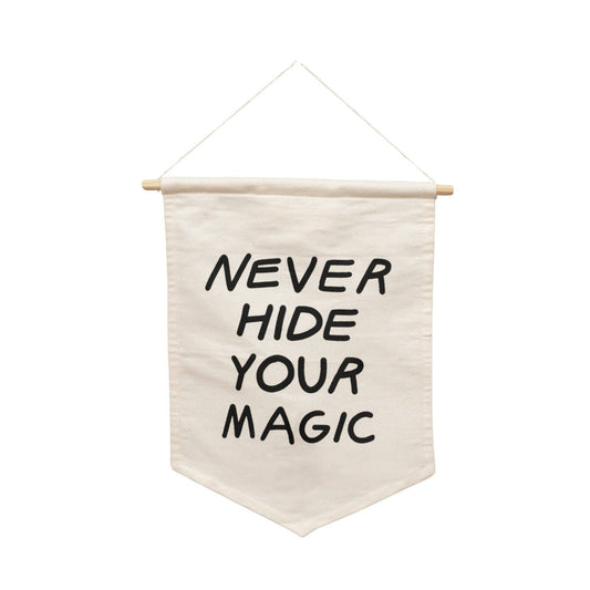 Never hide your magic hang sign Imani + KIDS by Imani Collective