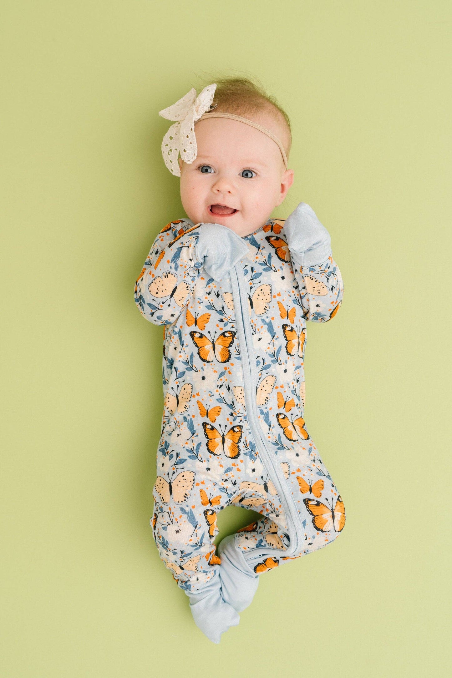 Breezy Butterflies Bamboo Sleeper Little One Shop