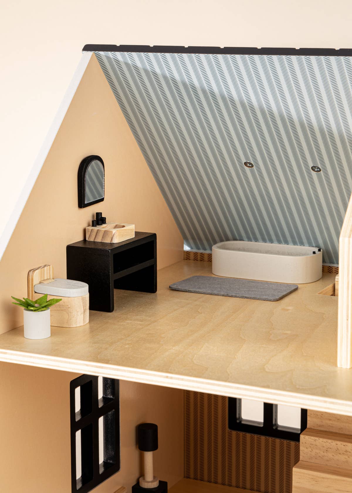 Wooden Doll House Bathroom Furniture Coco Village