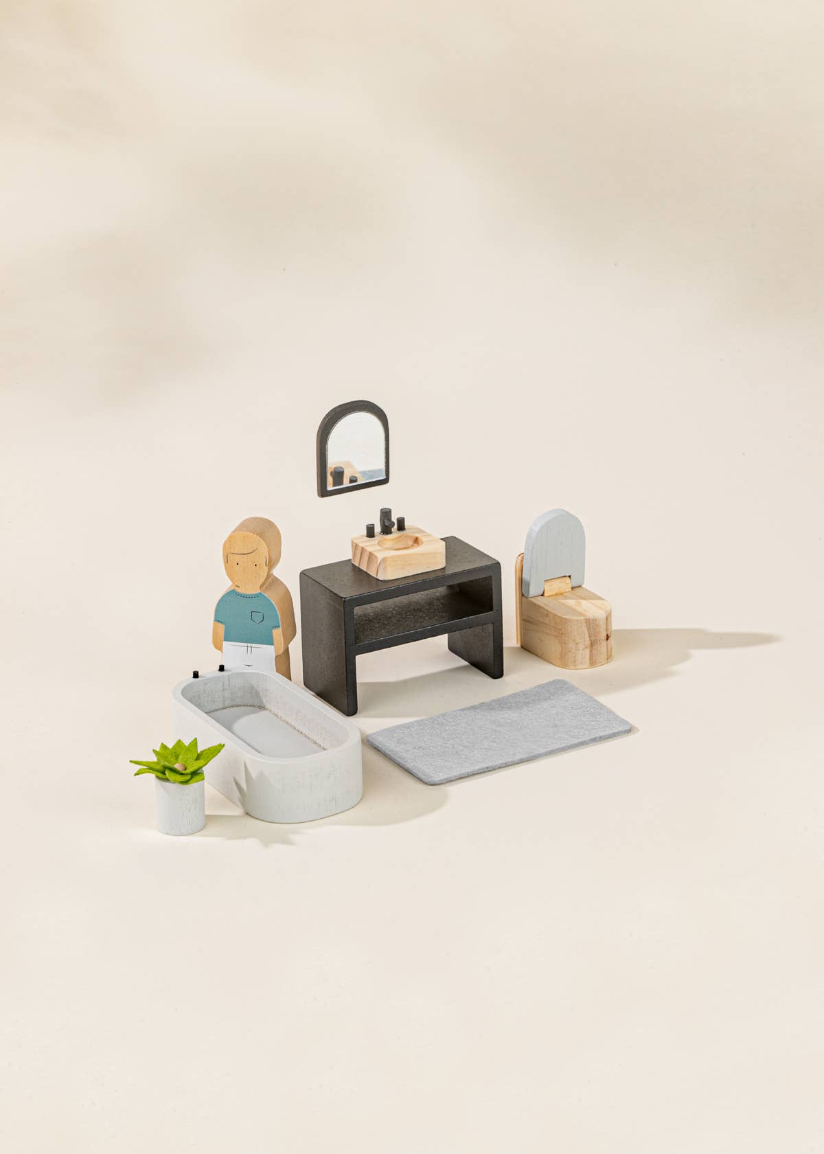 Wooden Doll House Bathroom Furniture Coco Village