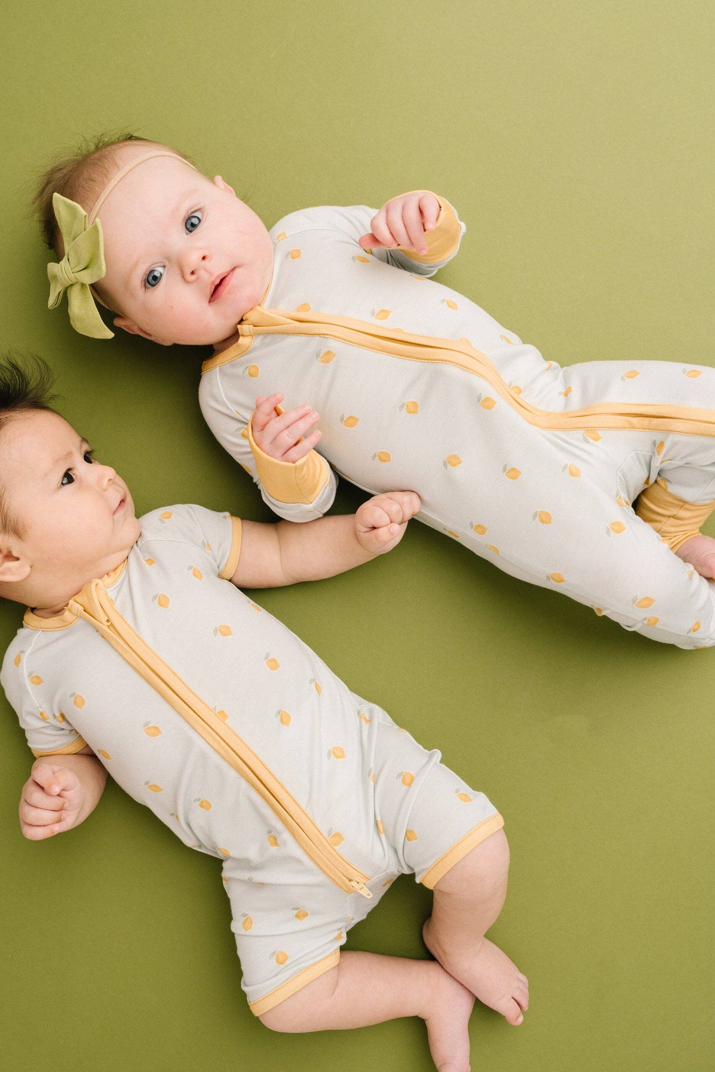 Lemon Delight Bamboo Sleeper Little One Shop