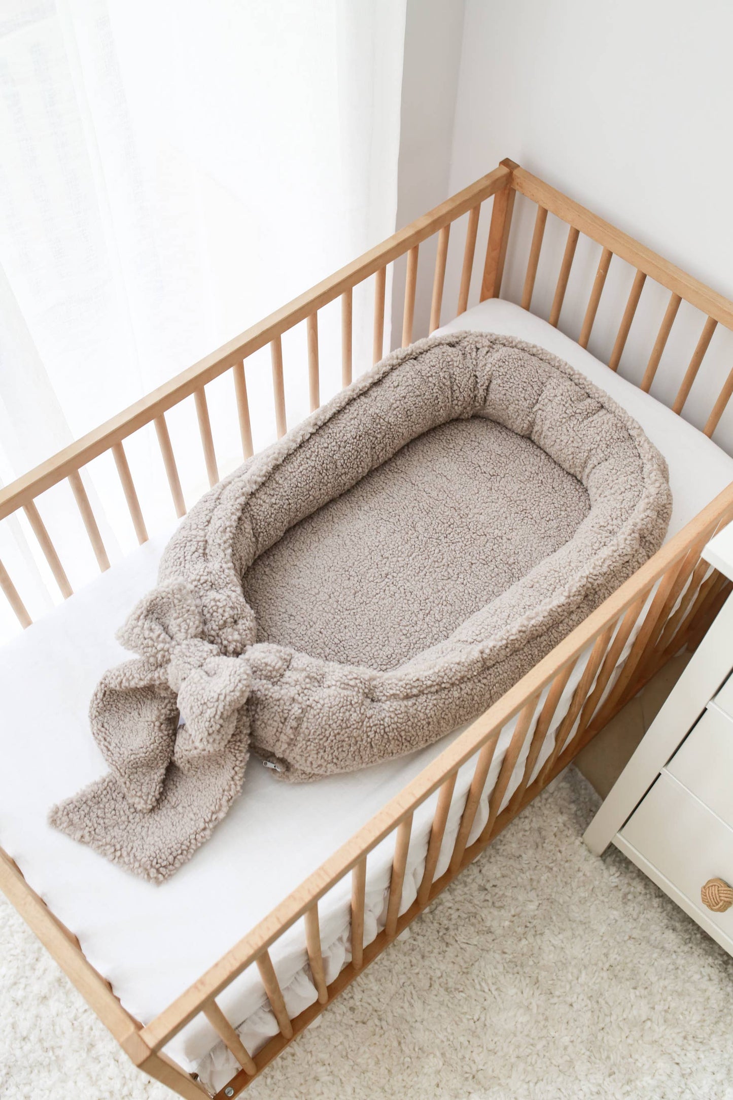 Babyly - Babynest - Teddy with Bow - (2 Colors) BABYLY
