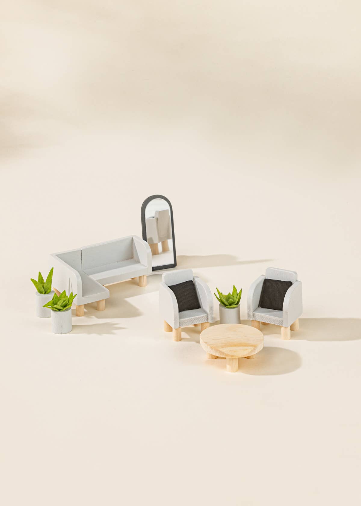 Wooden Doll House Living Room Furniture Coco Village