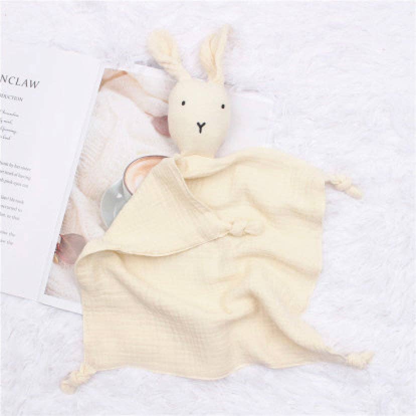 Annie & Charles® bunny cuddle cloth made of organic cotton Annie & Charles cream