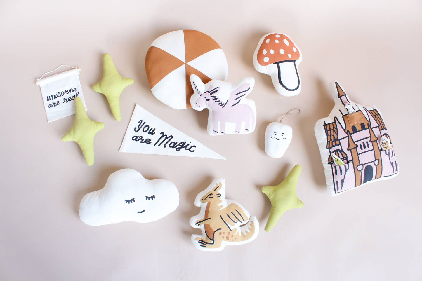 Cloud Pillow Canvas Material Imani + KIDS by Imani Collective