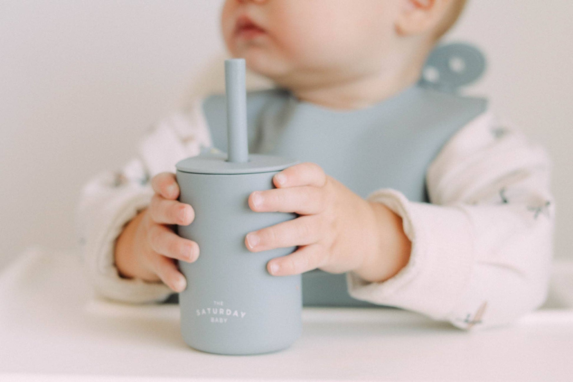 The Saturday Baby Silicone Straw Cup The Saturday Baby