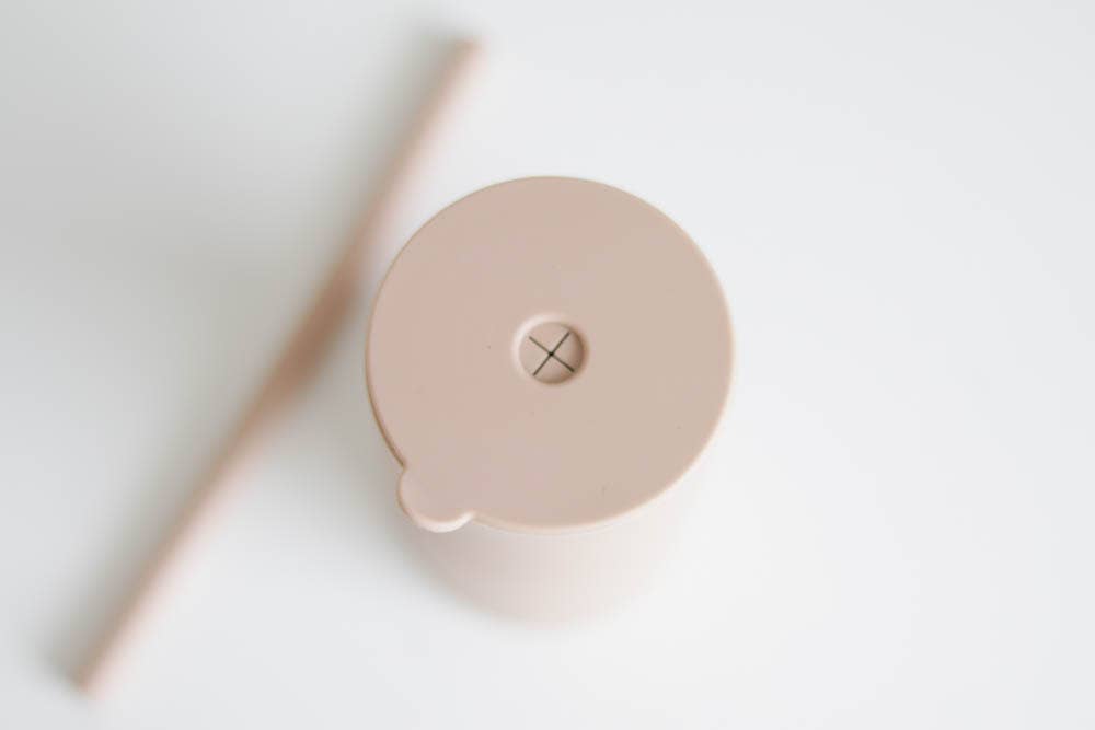 Kid Silicone Straw Cups The Saturday Baby