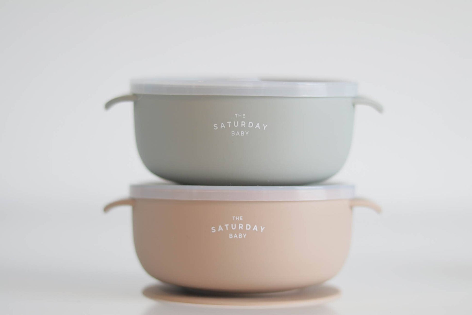 Suction Bowl With Lid The Saturday Baby
