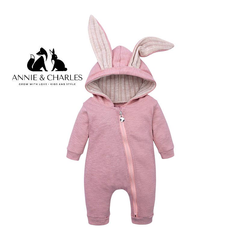 Annie & Charles® baby bunny jumpsuit Annie & Charles