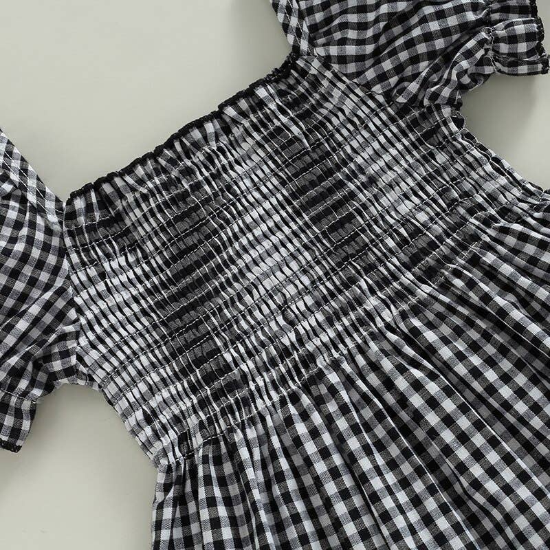 Kimmie Dress ~ Black Ash and Row