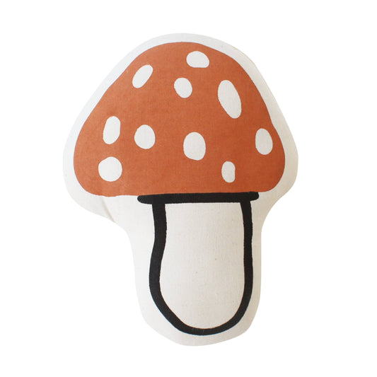 Mushroom Canvas Pillow Imani + KIDS by Imani Collective