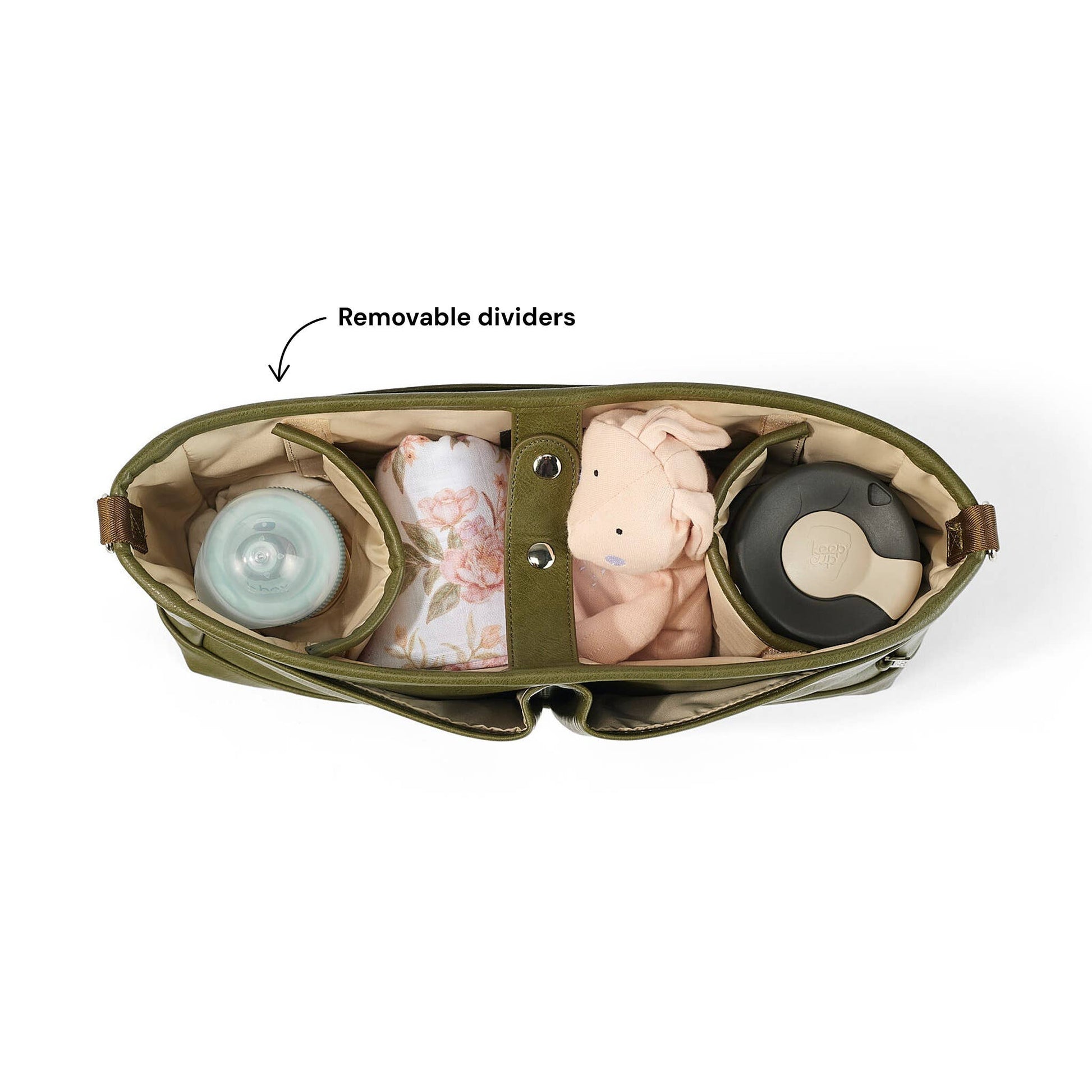 Vegan Leather Stroller Caddy OiOi