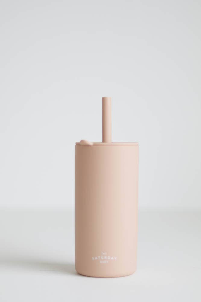 Kid Silicone Straw Cups The Saturday Baby