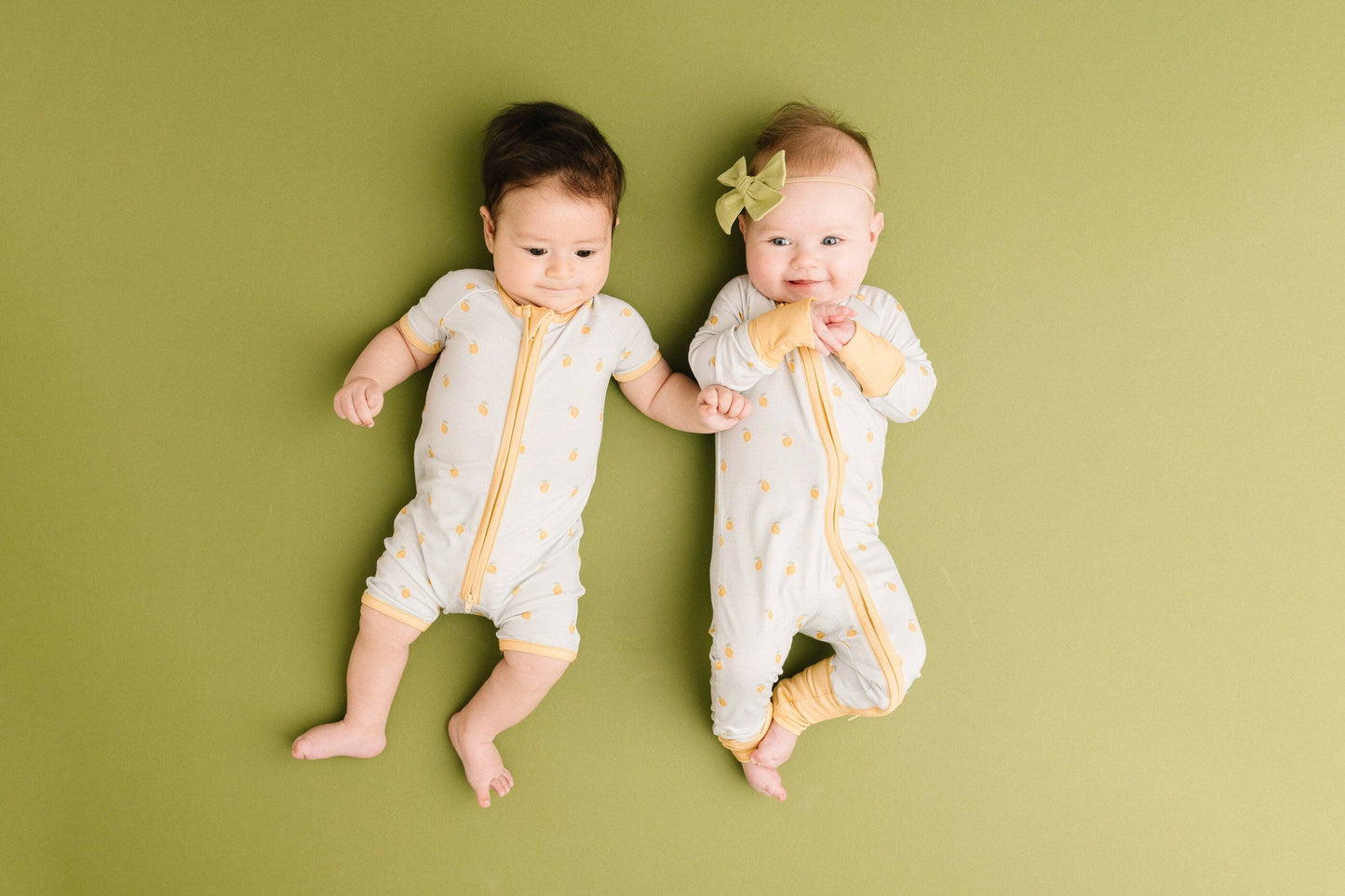Lemon Delight Bamboo Sleeper Little One Shop