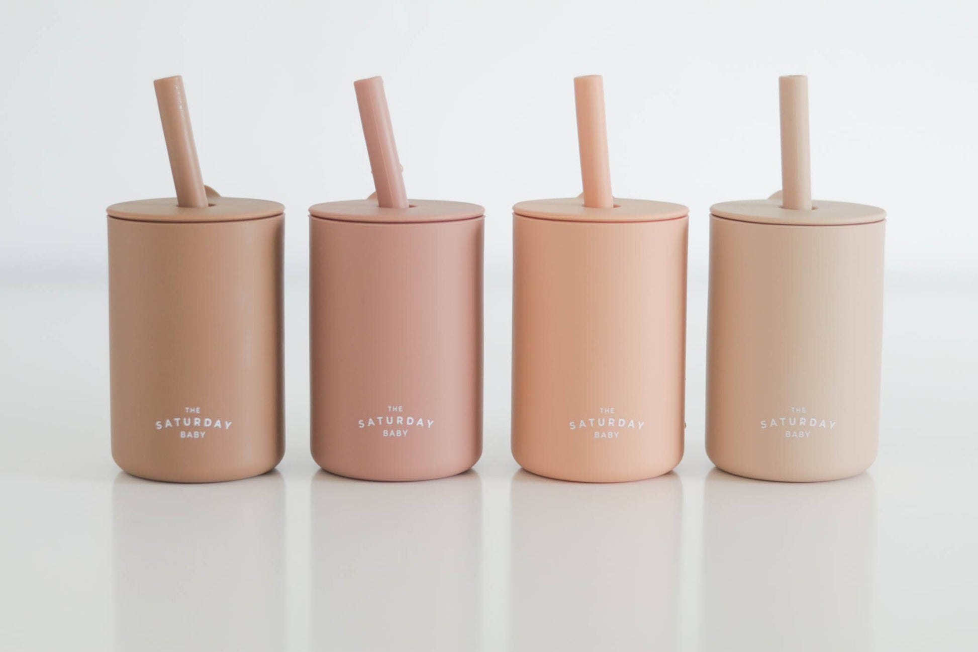 The Saturday Baby Silicone Straw Cup The Saturday Baby