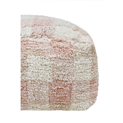 Pouf Vichy Rose Lorena Canals