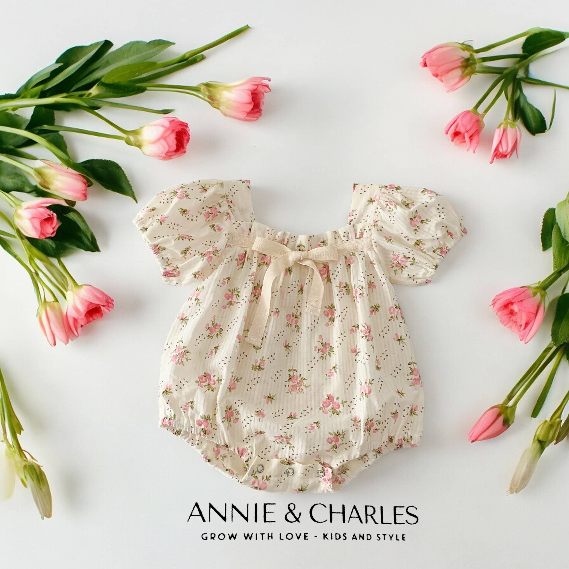 Annie & Charles® Baby Bloomer FLEUR Annie & Charles 18-24 M floral