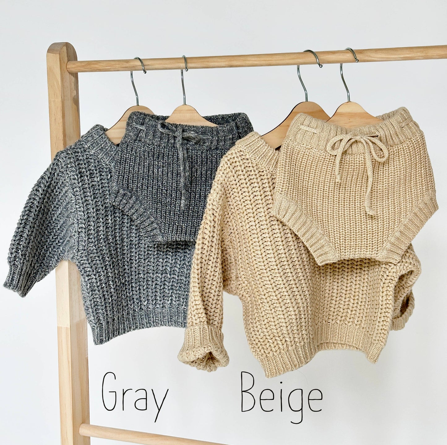 Oversized Chunky Knit Sweater OLIVE & CRADLE
