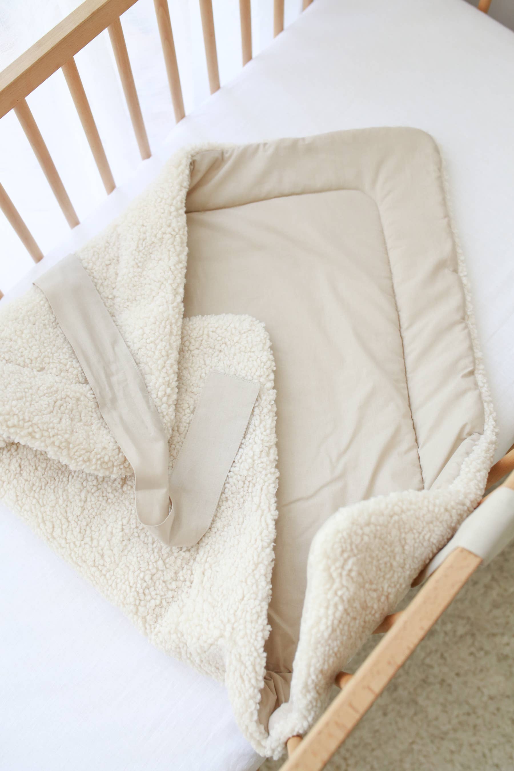 Babyly - Baby Wrap - Teddy - (Cream) BABYLY