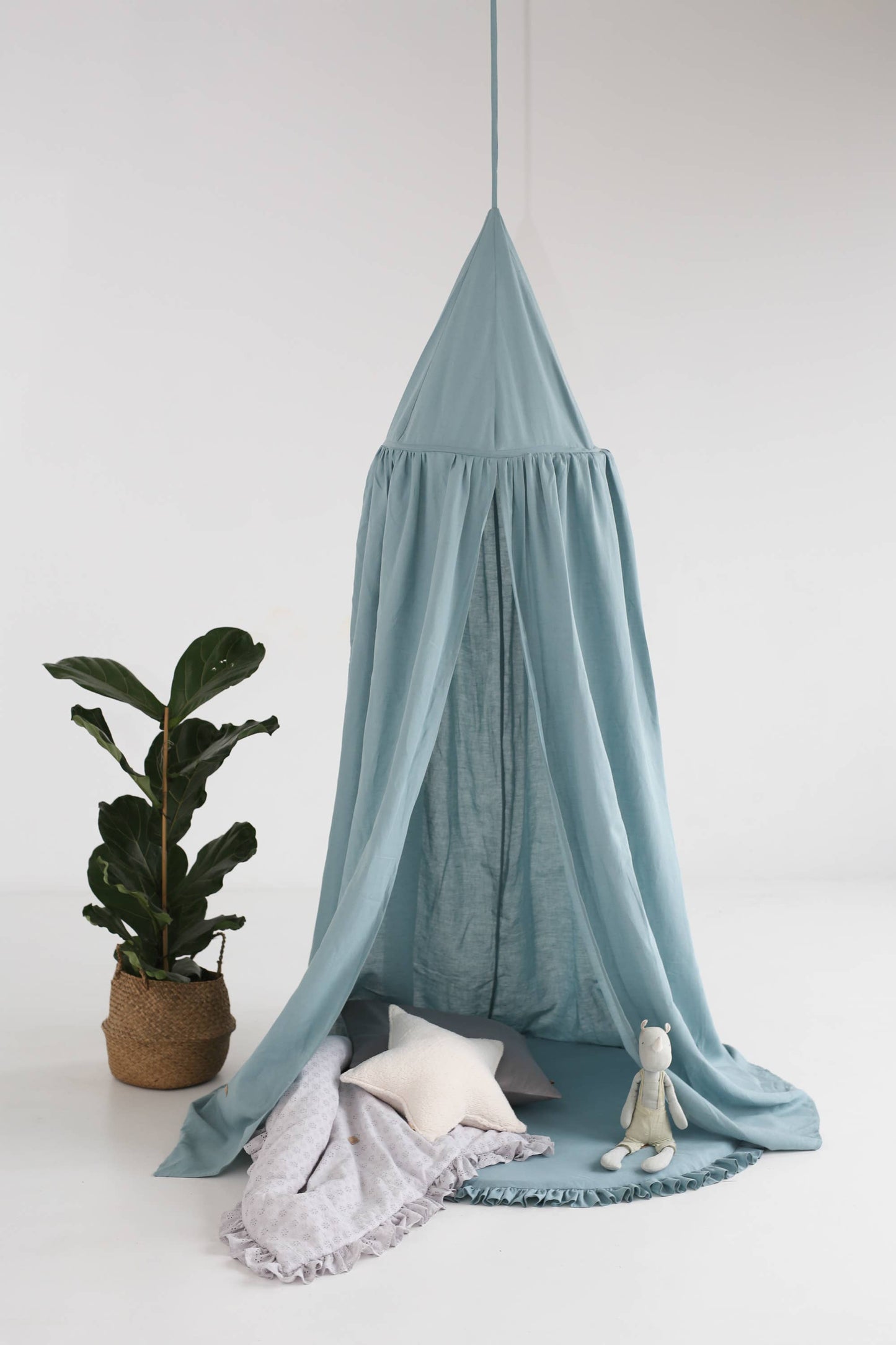 Babyly - Bed Canopy - Linen - (2 Colors)