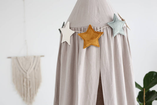 Babyly - Bed Canopy - Linen - (2 Colors) BABYLY