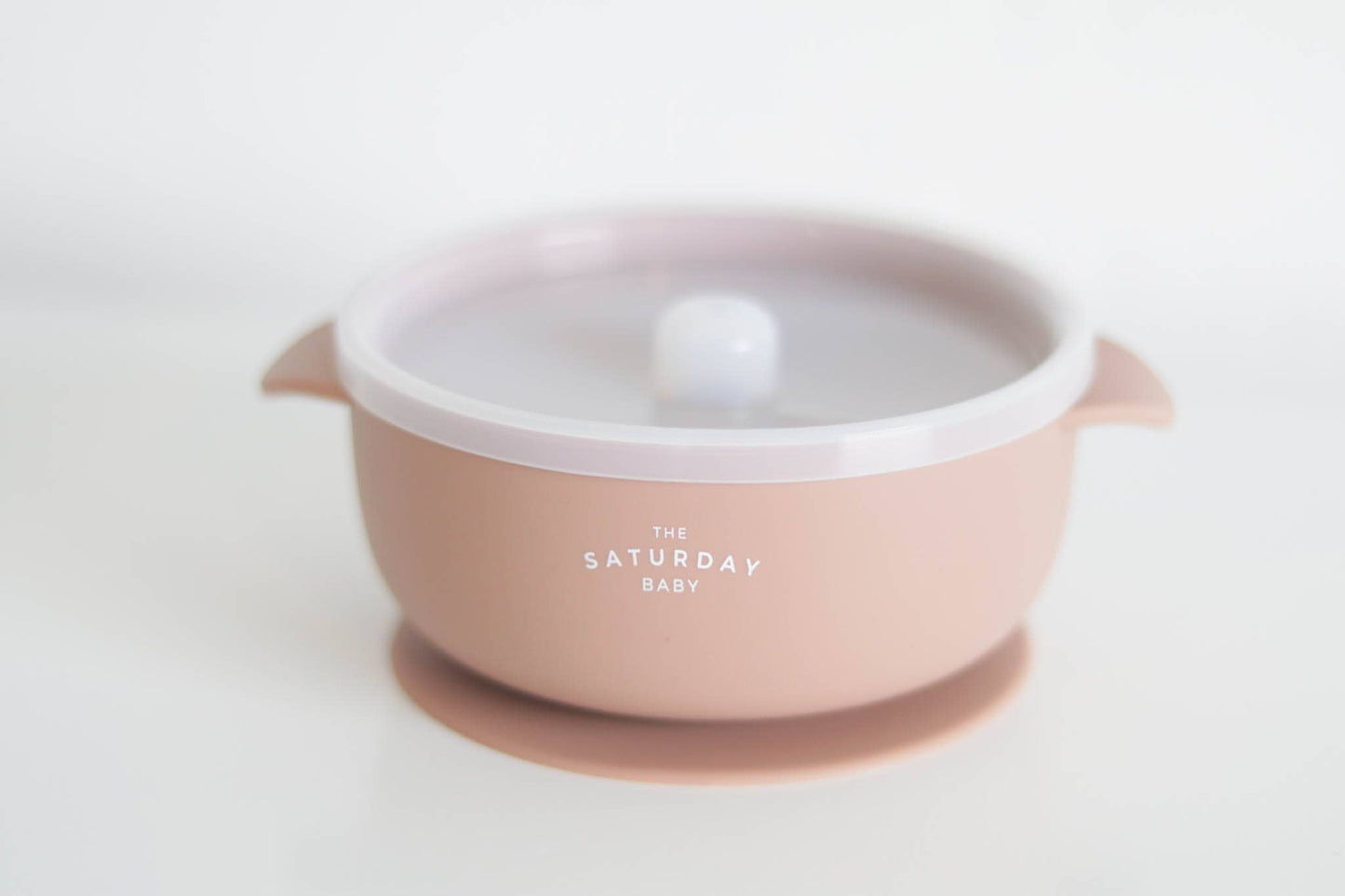 Suction Bowl With Lid The Saturday Baby