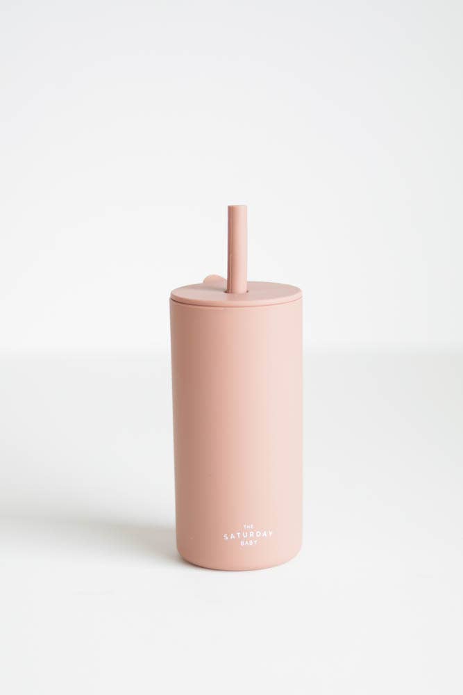 Kid Silicone Straw Cups The Saturday Baby