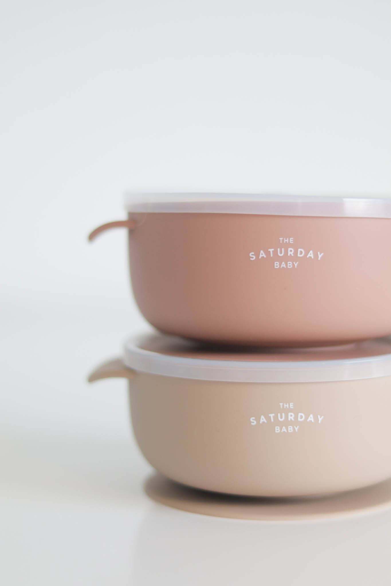 Suction Bowl With Lid The Saturday Baby