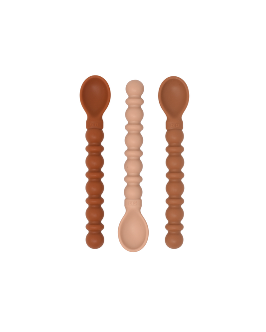 Teethy Utensil | Teether & Spoon In 1| Sedona The Dearest Grey