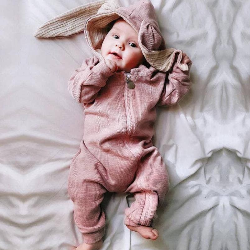 Annie & Charles® baby bunny jumpsuit Annie & Charles