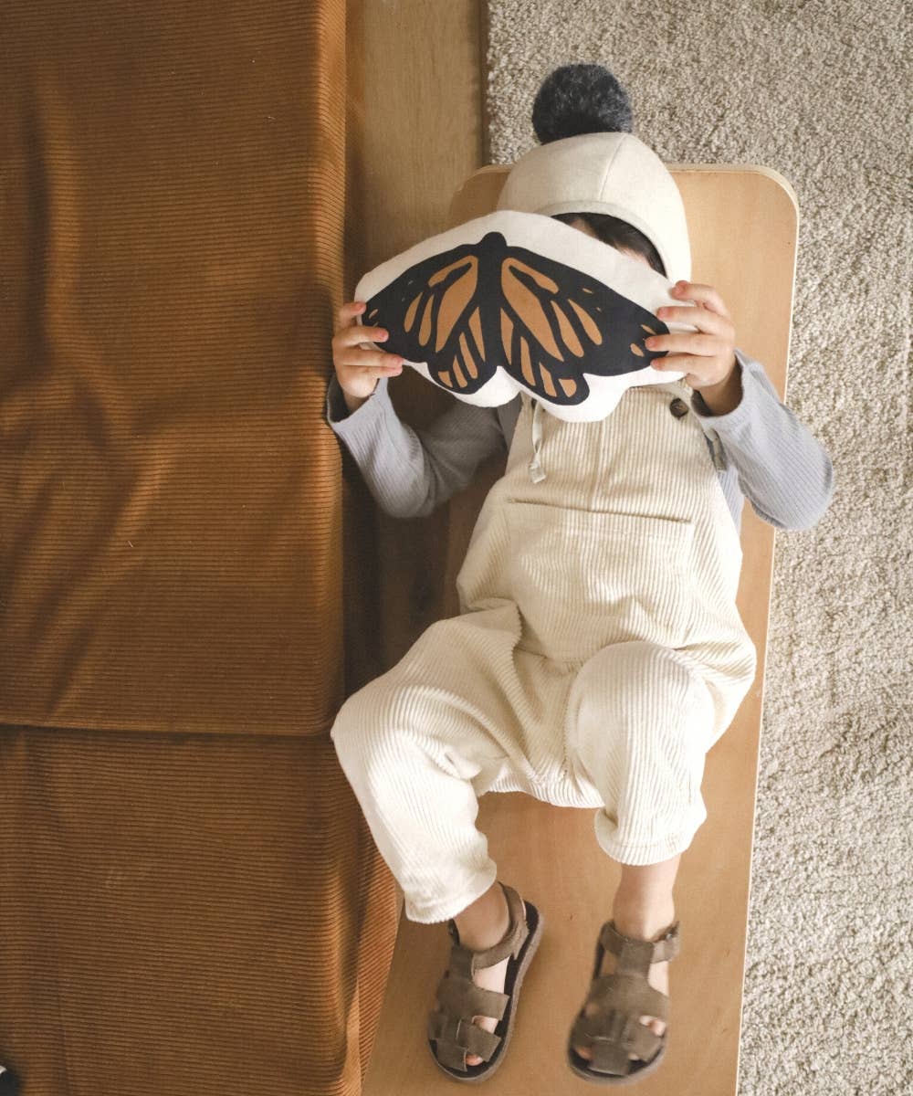 Butterfly Canvas Pillow Imani + KIDS by Imani Collective