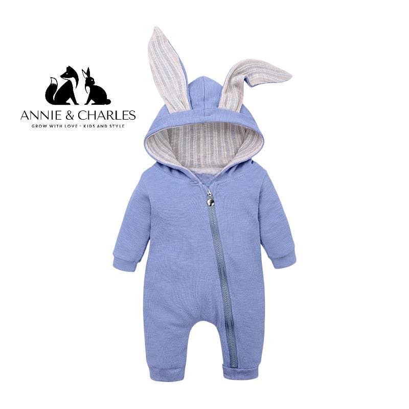 Annie & Charles® baby bunny jumpsuit Annie & Charles